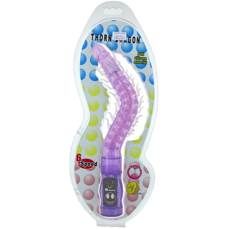 BAILE - VIBRADOR ESTIMULADOR LILÁS ESPINHO