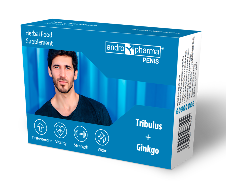 ANDROPHARMA PENIS - SUPLEMENTO PARA AUMENTO DO PÊNIS