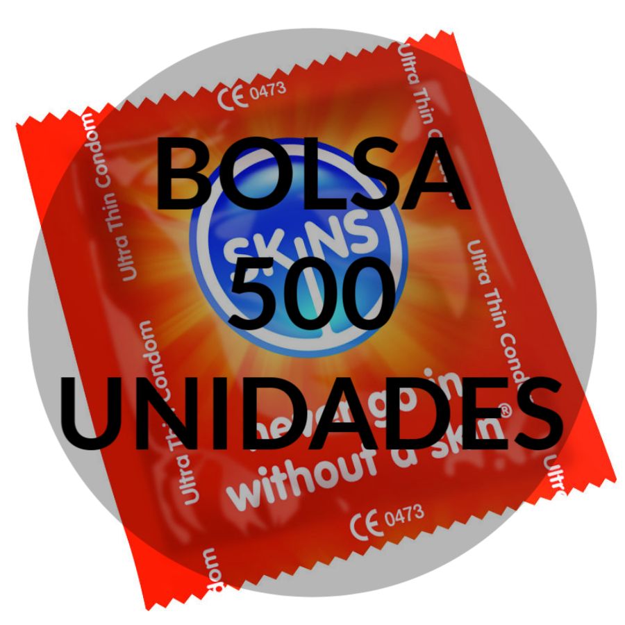 SKINS - PRESERVATIVO ULTRA FINO SACO 500