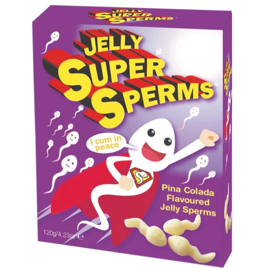 SPENCER & FLEETWOOD - JELLY SUPER SPERM GUMMIES FORMA ESPERMA 120 GR