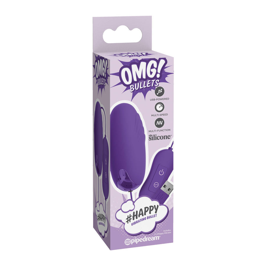 OMG - FROHES, KRAFTVOLLES LILA VIBRATOR-BULLET