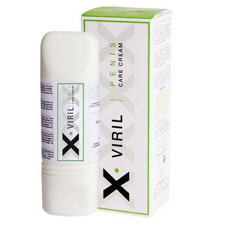 RUF - X VIRIL CREAM PARA AUMENTAR A EREÇÃO E O TAMANHO