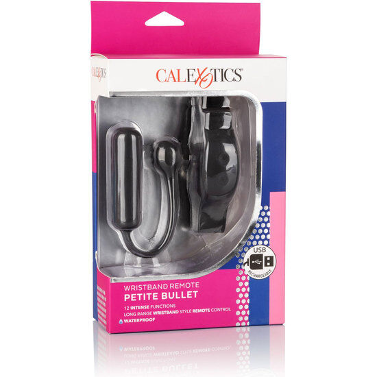 CALEXOTICS - PULSEIRA CONTROLE REMOTO PETITE BULLET