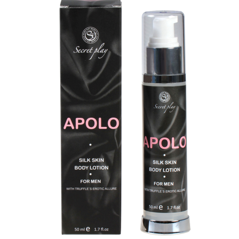 SECRETPLAY - APOLO SILK SKIN LOÇÃO PARA HOMENS 50 ML