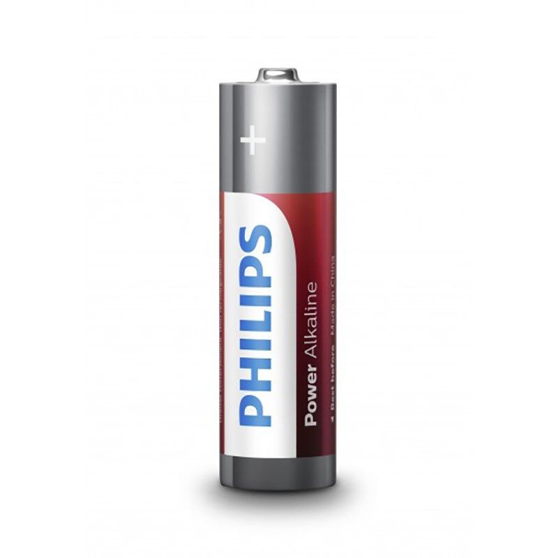 PHILIPS - PILHA ALCALINAS POWER AA LR6 PACK 4
