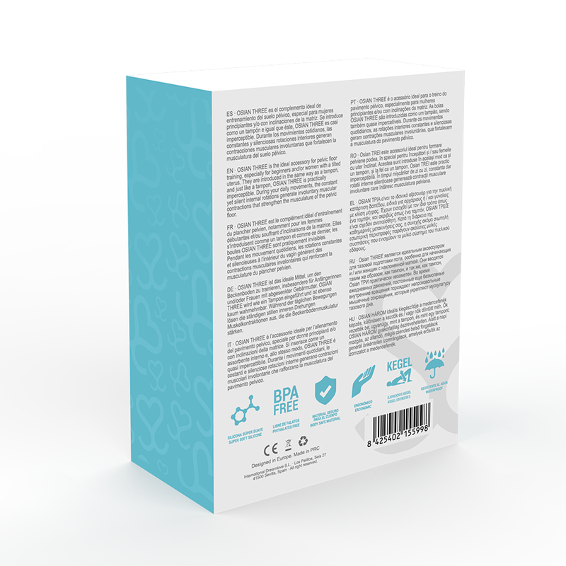 MORESSA - SILICONE OSIAN TRÊS TURQUESA PREMIUM