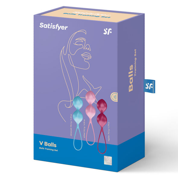 SATISFYER - LOVEBALLS CONJUNTO DE TREINAMENTO 2