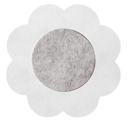 BYE-BRA - FLOWER NIPPLE CUPS PACK 3 UNITS SIZE M