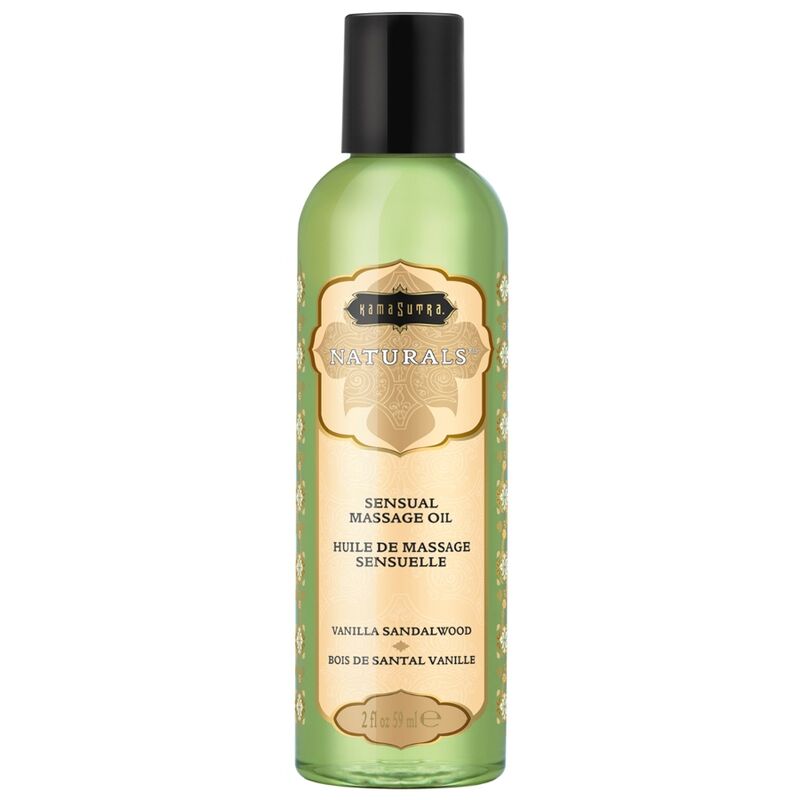 KAMASUTRA - ÓLEO DE MASSAGEM NATURAL BAUNILHA SÂNDALO 59 ML