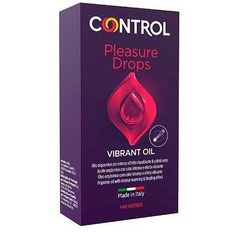 CONTROL - PLEASURE DROPS ÓLEO VIBRANTE