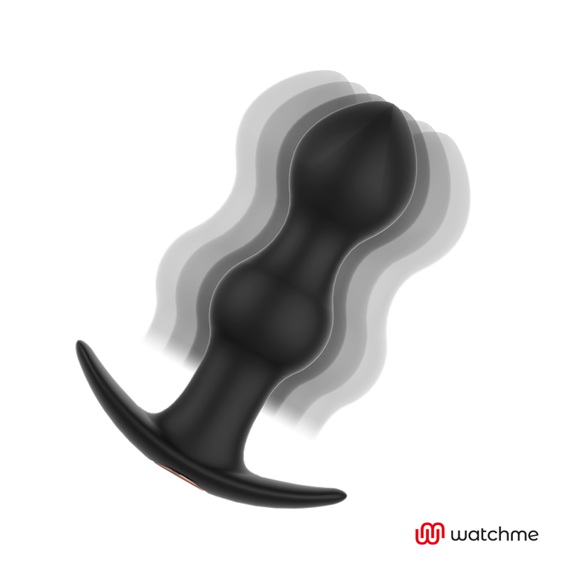 ANBIGUO - WATCHME CONTROLE REMOTO PLUG VIBRADOR ANAL TIBERIO