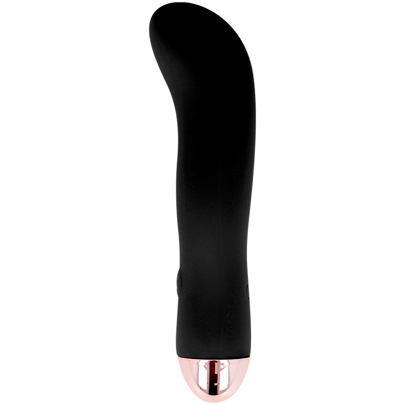 DOLCE VITA - VIBRADOR RECARREGÁVEL DOIS PRETO 7 VELOCIDADES