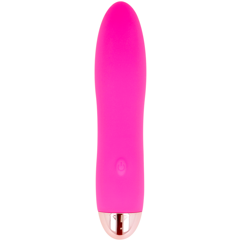 DOLCE VITA - VIBRADOR RECARREGÁVEL QUATRO ROSA 7 VELOCIDADES
