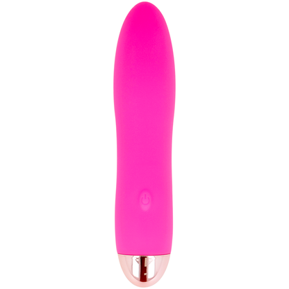 DOLCE VITA - VIBRADOR RECARREGÁVEL QUATRO ROSA 7 VELOCIDADES