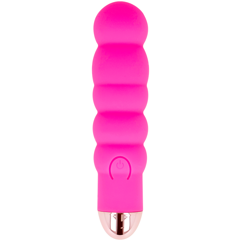 DOLCE VITA - VIBRADOR RECARREGÁVEL SIX ROSA 7 VELOCIDADES