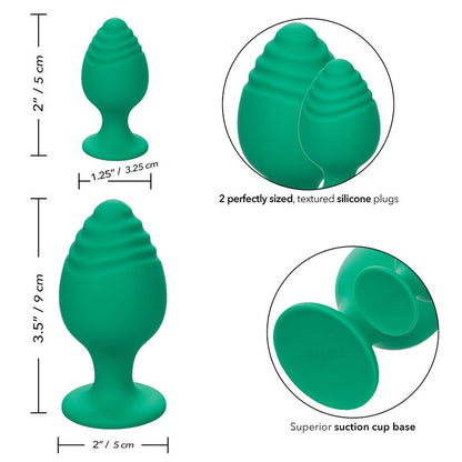 CALEXOTICS - CHEEKY BUTTPLUG VERDE