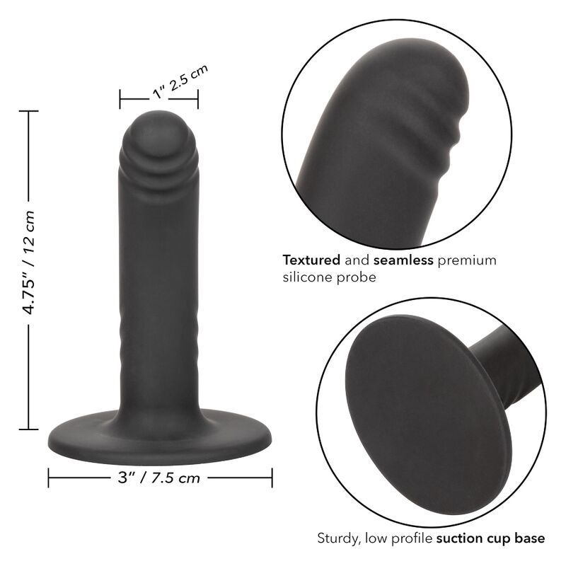 CALEXOTICS - BOUNDLESS DILDO 12 CM COMPATÍVEL COM ARNÊS