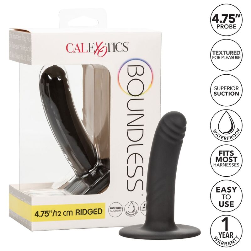 CALEXOTICS - BOUNDLESS DILDO 12 CM COMPATÍVEL COM ARNÊS