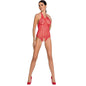 PAIXÃO - MULHER BS087 BODYSTOCKING ROJO TALA ÚNICA