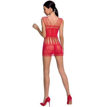 PAIXÃO - MULHER BS090 BODYSTOCKING ROJO TALA UNICA