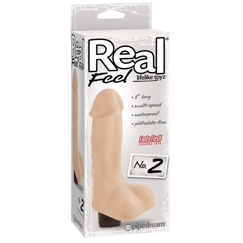 REAL FEEL - BRINQUEDOS REALISTAS NR 2 FLESH