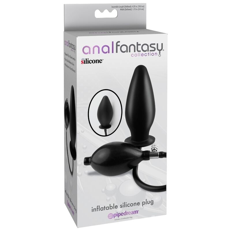 ANAL FANTASY - AUFBLASBARER SILIKON-PLUG