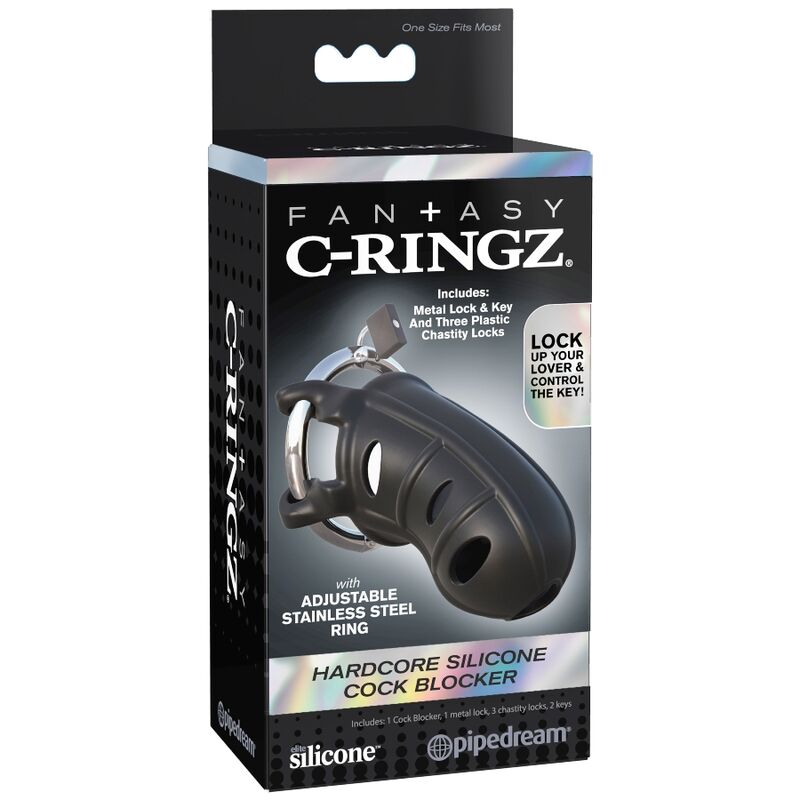FANTASY C-RINGZ - BLOQUEADOR DE PÉNIS DE SILICONE EXTREMO