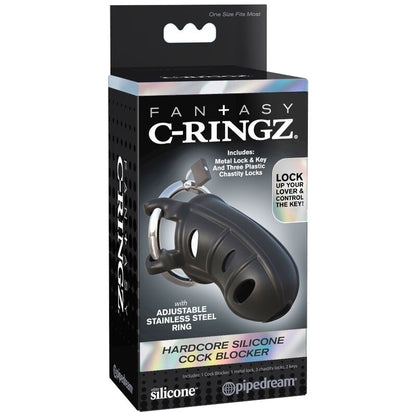 FANTASY C-RINGZ - BLOQUEADOR DE PÉNIS DE SILICONE EXTREMO