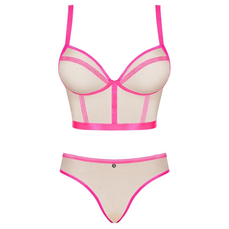 OBSESSIVE - CONJUNTO NUDELIA DUAS PEÇAS ROSA S/M