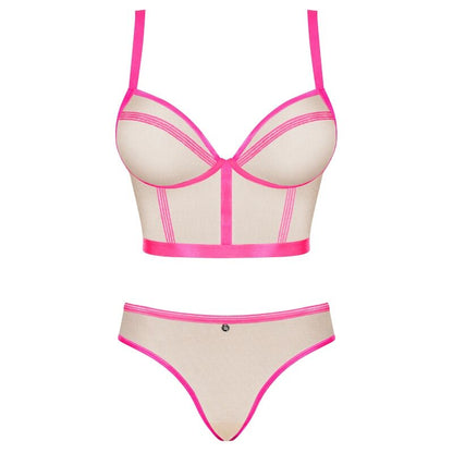 OBSESSIVE - CONJUNTO NUDELIA DUAS PEÇAS ROSA S/M