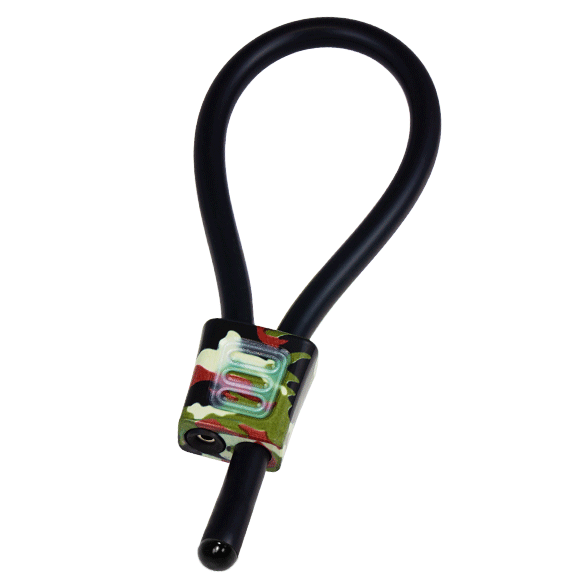 ELECTRASTIM - ANÉIS DE PÉNIS AJUSTÁVEIS PRESTIGE ELECTRALOOPS CAMOUFLAGE