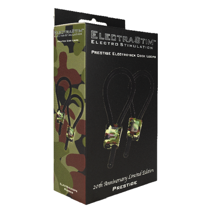 ELECTRASTIM - ANÉIS DE PÉNIS AJUSTÁVEIS PRESTIGE ELECTRALOOPS CAMOUFLAGE