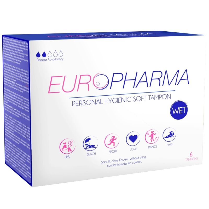 EUROPHARMA - ACTION TAMPÕES 6 UNIDADES