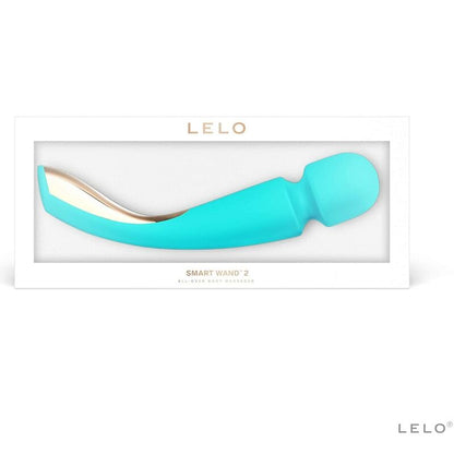 LELO - SMART MEDIUM WAND 2 MASSAGEADOR VERDE ÁGUA