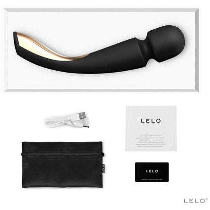 LELO - SMART MEDIUM WAND 2 MASSAGEADOR PRETO