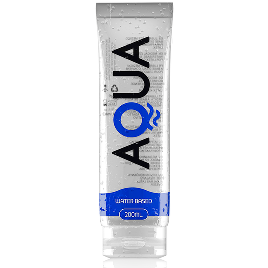 AQUA QUALITY - LUBRIFICANTE BASE DE ÁGUA 200 ML