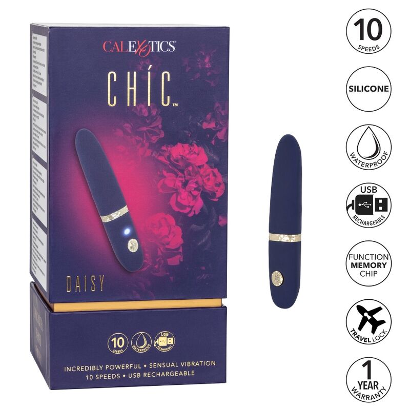 CALEXOTICS - MINI MASSAGEADOR CHIC DAISY