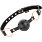 BEGME - BLACK EDITION BALL GAG COURO VEGANO