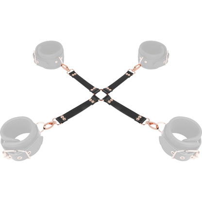 COQUETTE CHIC DESIRE - FANTASY-HOG-TIE AUS VEGANEM LEDER