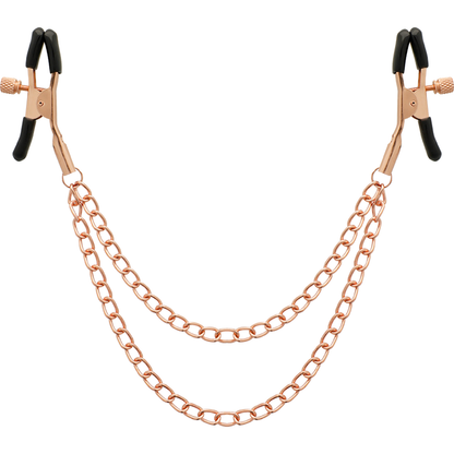 COQUETTE CHIC DESIRE - CLIPES DE MAMILOS DE METAL FANTASY COM CORRENTE