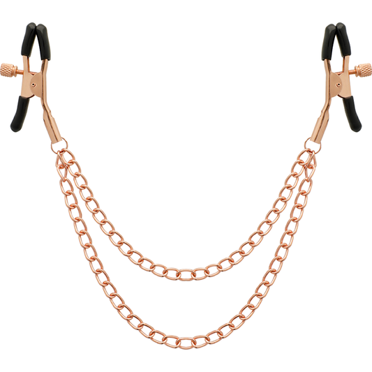 COQUETTE CHIC DESIRE - FANTASY-NIPPELCLIPS AUS METALL MIT KETTE