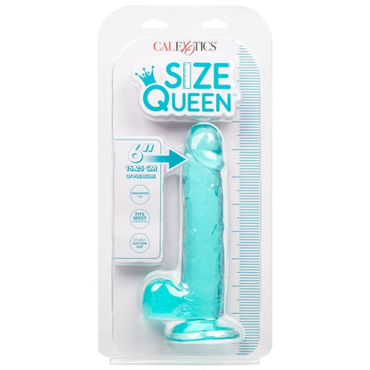 CALEXOTICS - TAMANHO QUEEN DILDO AZUL 15,3 CM