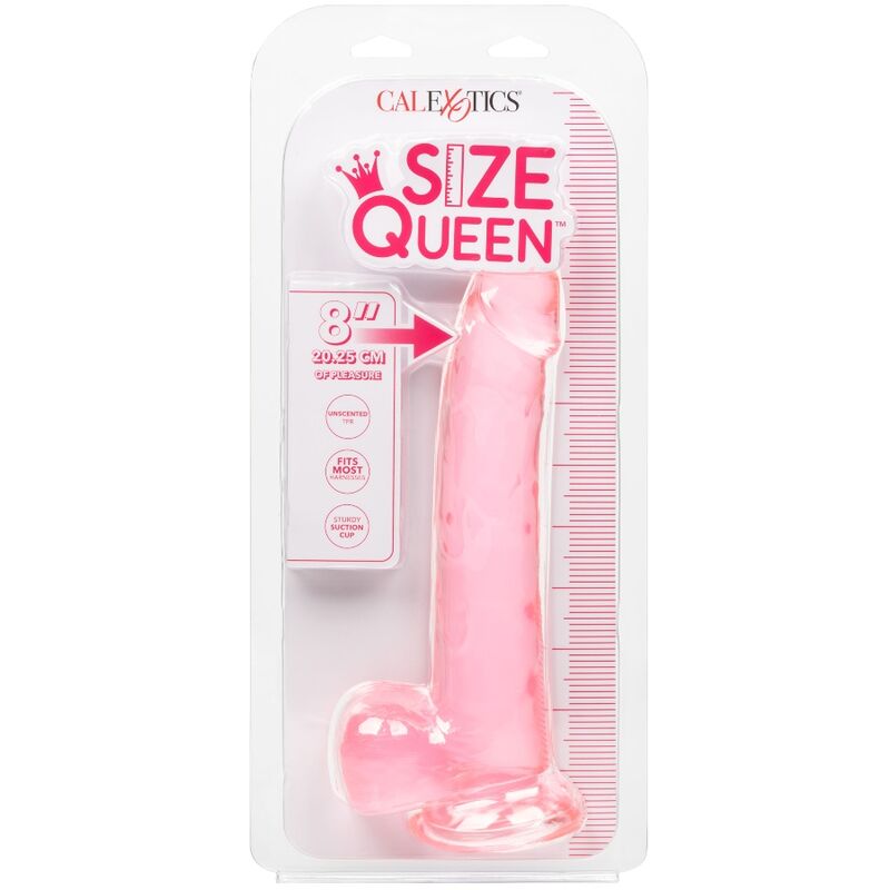 CALEXOTICS - GRÖßE QUEEN DILDO ROSA 20,3 CM