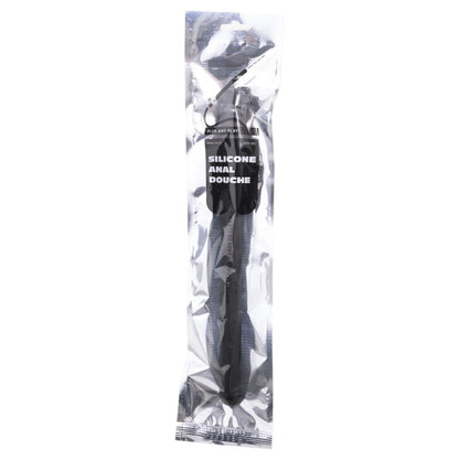 ALL BLACK - CHUVEIRO ANAL HINCHÁVEL SILICONE 27 CM