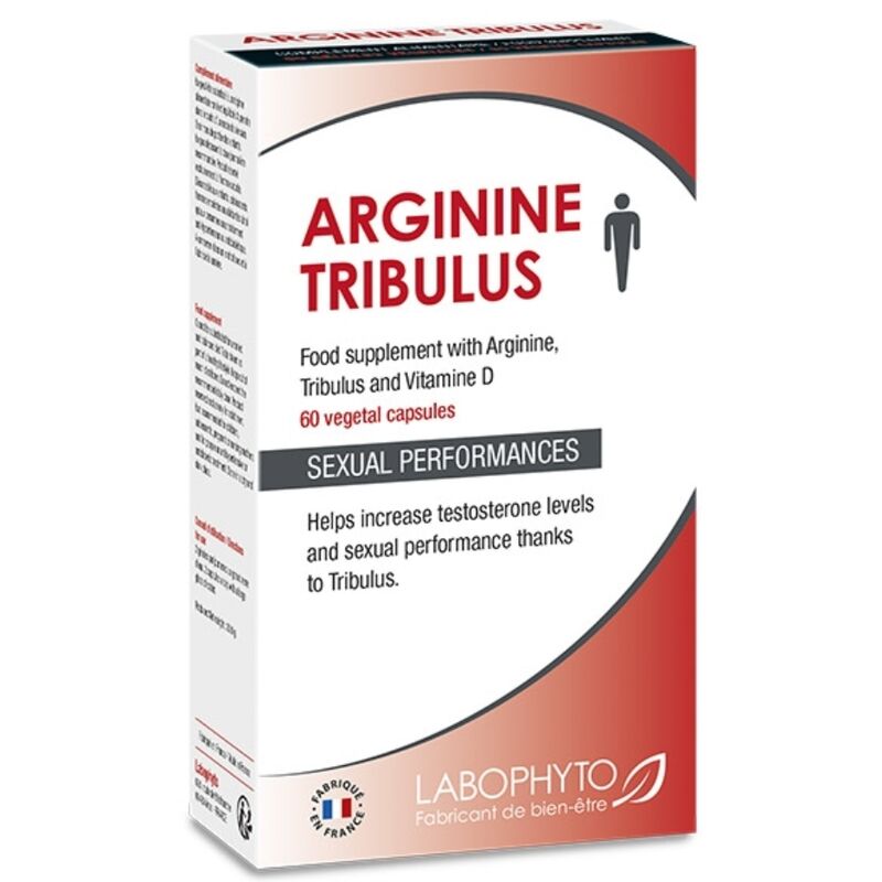 LABOPHYTO - SUPLEMENTO ALIMENTAR ARGININA TRIBULUS 60 CAPS