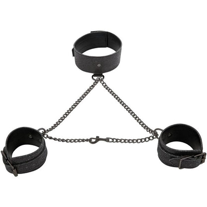 SEX & MICHIEF - SHADOW SPARKLE COLLAR AND CUFFS