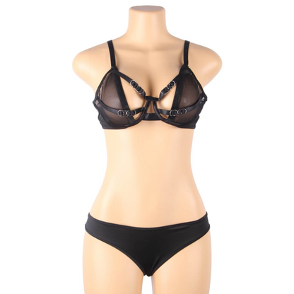 QUEEN LINGERIE - CONJUNTO DE DUAS PEÇAS P/M