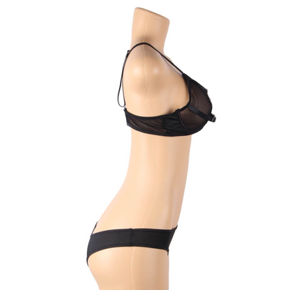 QUEEN LINGERIE - CONJUNTO DE DUAS PEÇAS P/M
