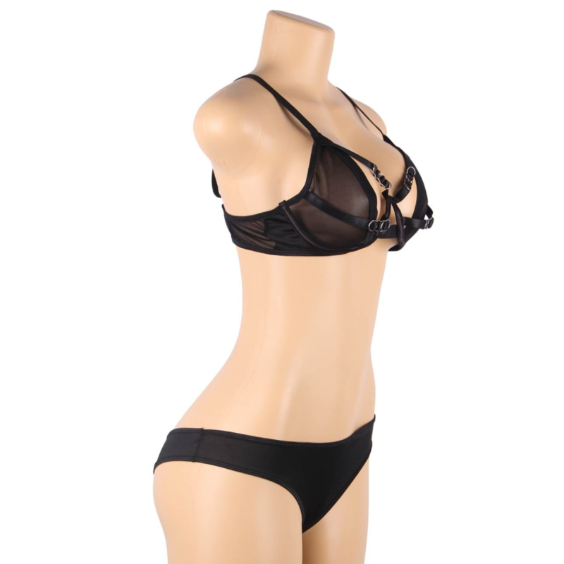 QUEEN LINGERIE - CONJUNTO DE DUAS PEÇAS P/M