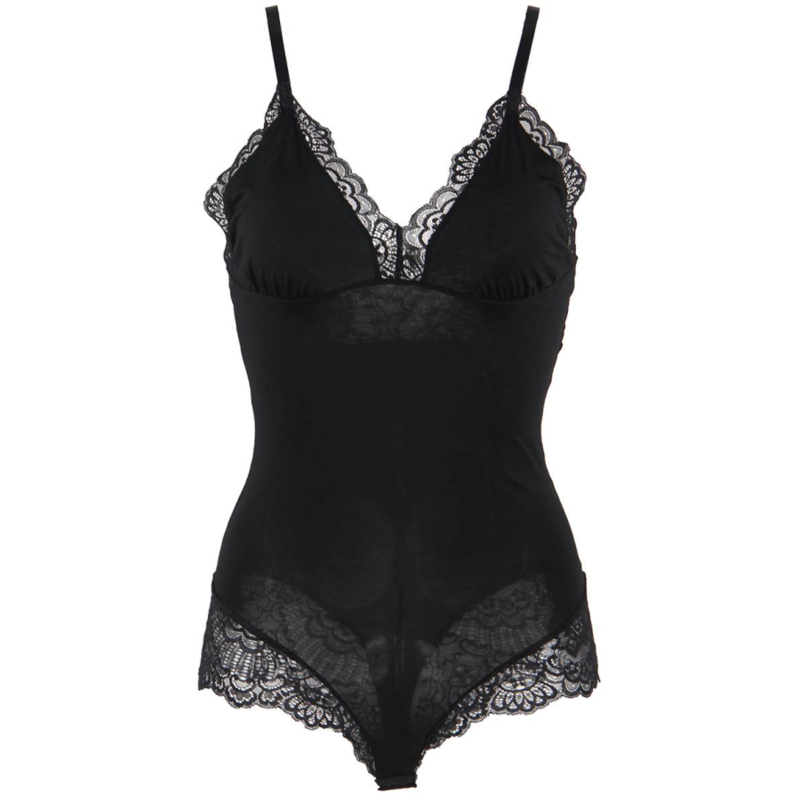 QUEEN LINGERIE - TEDDY DE RENDA S/M
